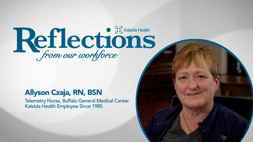 Reflections from our workforce: Allyson Czaja, RN, BSN