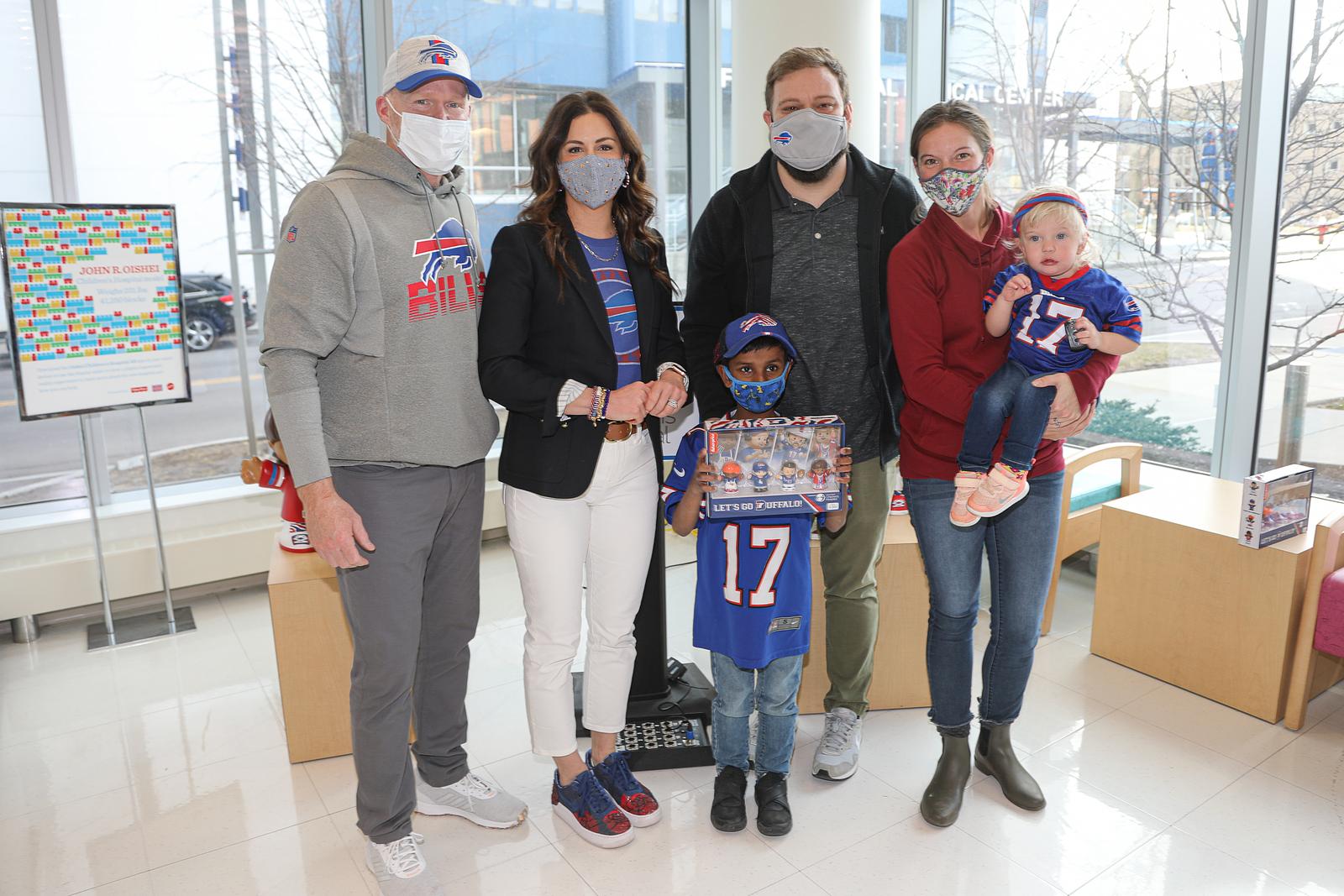 Teamwork Makes the Dream Work! Fisher- Price, Wegmans and the Buffalo Bills Partner Up to Support Oishei Children’s Hospital