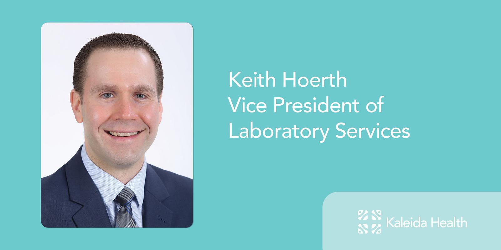 Hoerth Leaving Kaleida Health Labs for New Role in Philadelphia