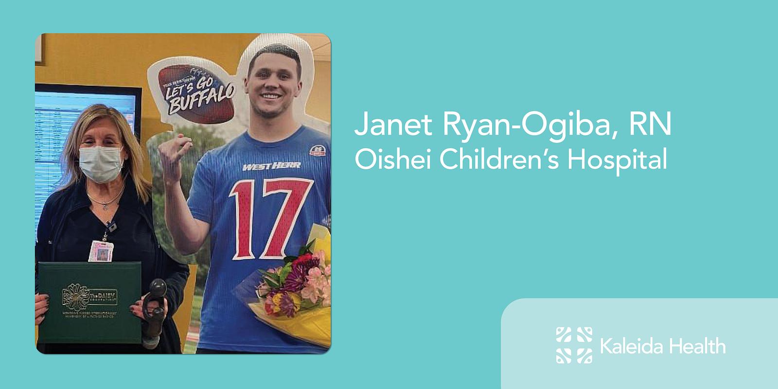 Janet Ryan-Ogiba Presented with DAISY Award