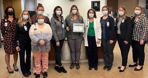 Kerry Caldwell Receives DAISY Nurse Leader Award
