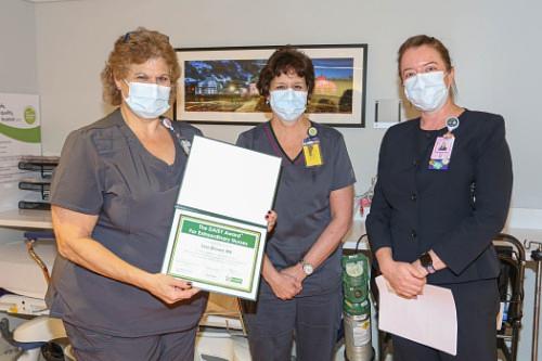 Lisa Brown Presented with DAISY Award
