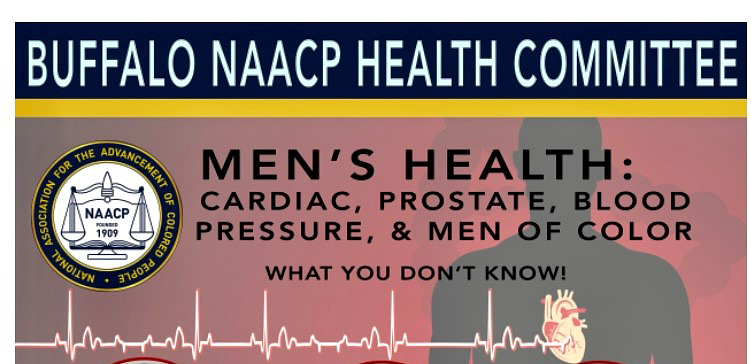 CANCELED: Buffalo NAACP Health Committee Men's Health Virtual Event