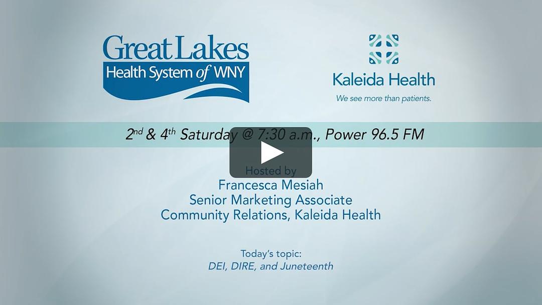 Great Lakes Health Radio Show: DEI, DIRE ERG, Pride Month and Juneteenth