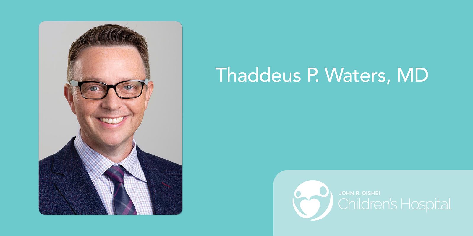 Waters Named Medical Director of OCH Maternal-Fetal Medicine Program and Medical Director of Regional Perinatal Program