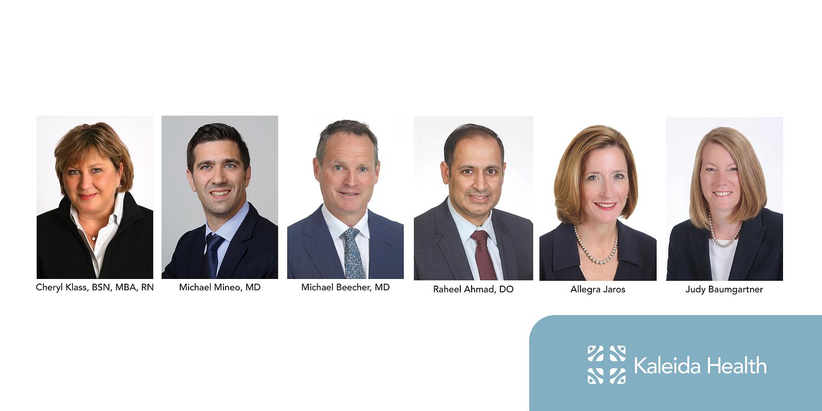 Kaleida Health Announces Several Leadership Appointments