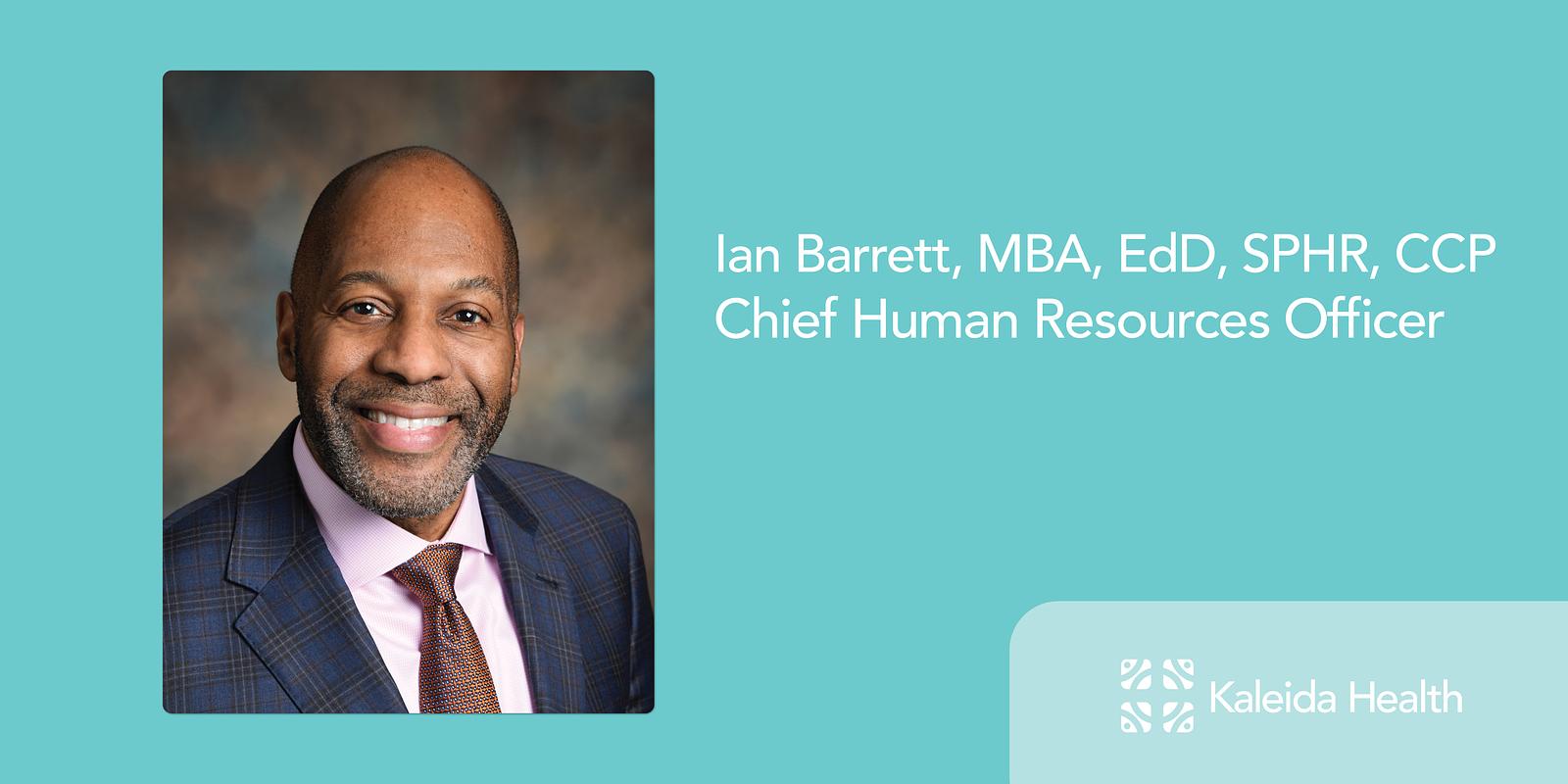 Barrett Named CHRO for Kaleida Health