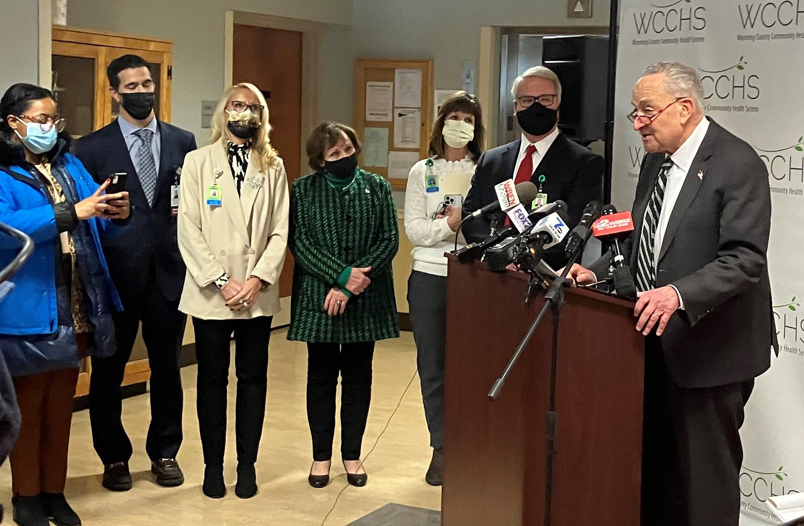 Schumer Calls on Feds to Rush RSV Relief to Overburdened Upstate Hospitals
