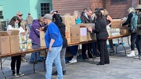 Bradford Era: BRMC, Church of the Ascension distribute food to local Bradford families