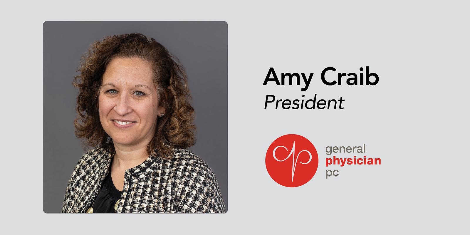 Craib Named President for General Physician, PC