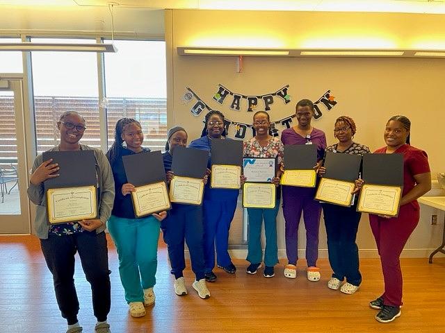 Congratulations to Kaleida Health's Newest Certified Nurse Assistants