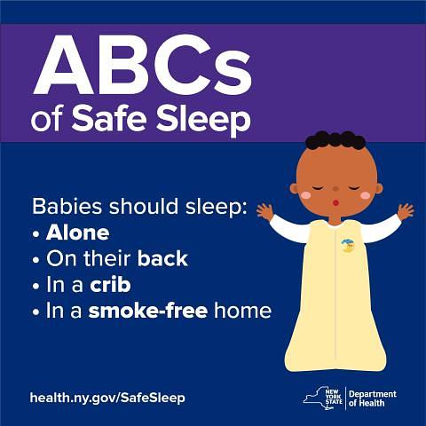 Erie County Department of Health shares crucial safety messages for parents and caregivers of infants and young children