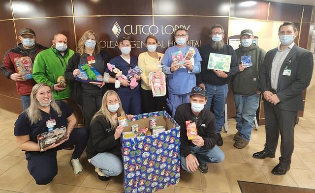 Olean Times Herald: Olean General Hospital receives toy donations for pediatric patients