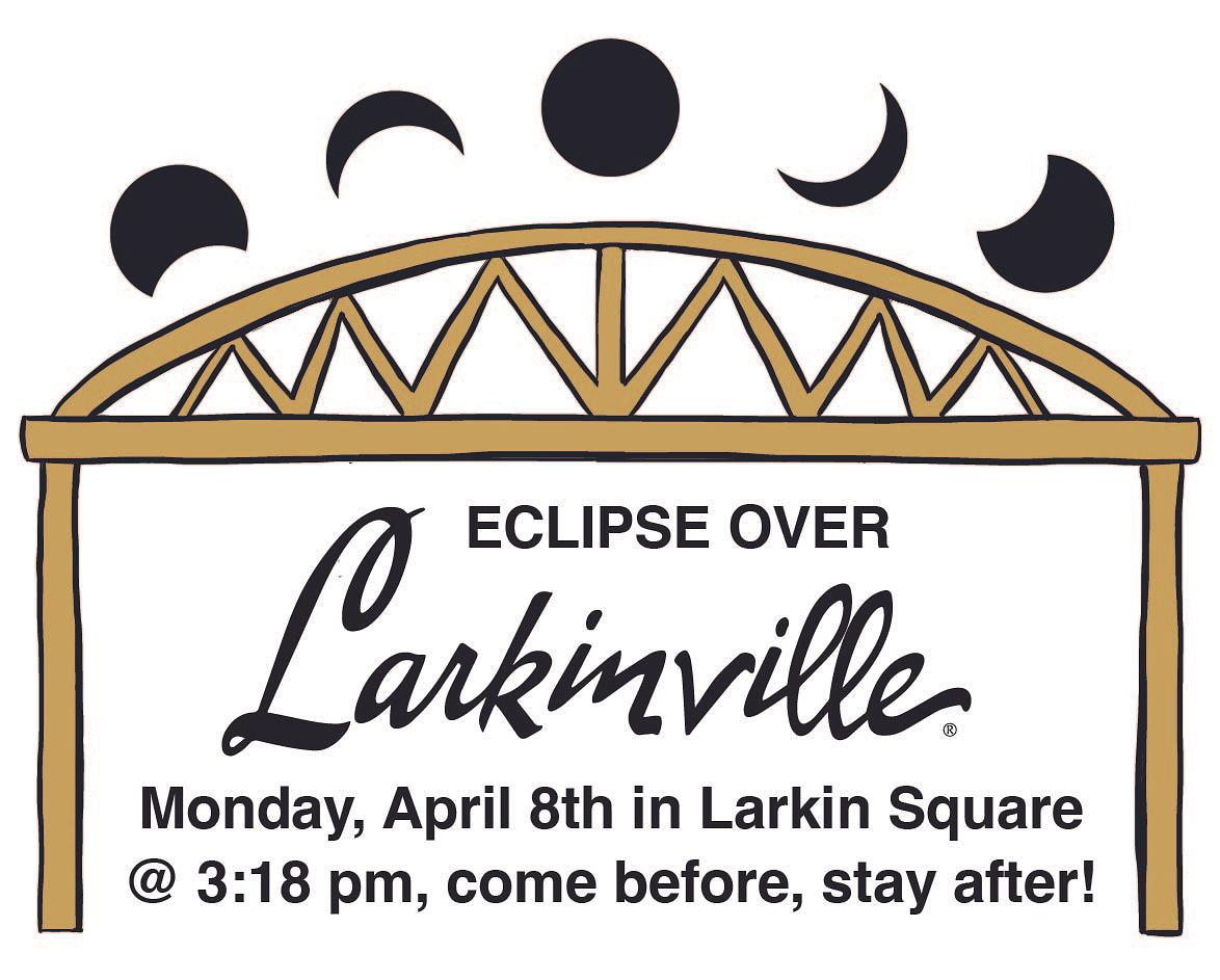 Eclipse Over Larkin Square