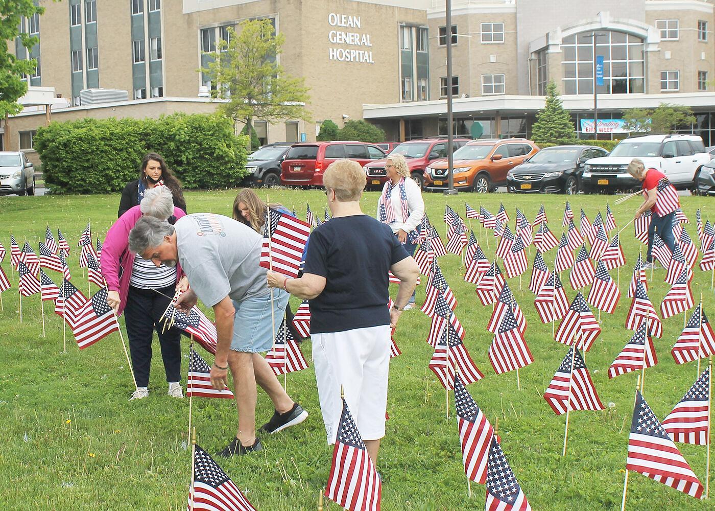Olean Times Herald: Olean General kicks off Flags of Honor campaign