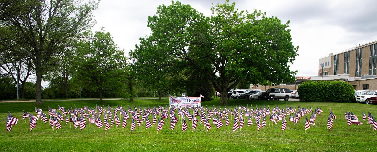 Olean Times Herald: Flags of Honor at Olean General Hospital recognize area veterans