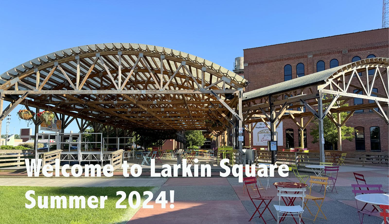 Larkin Square Lights Up with Summer Fun
