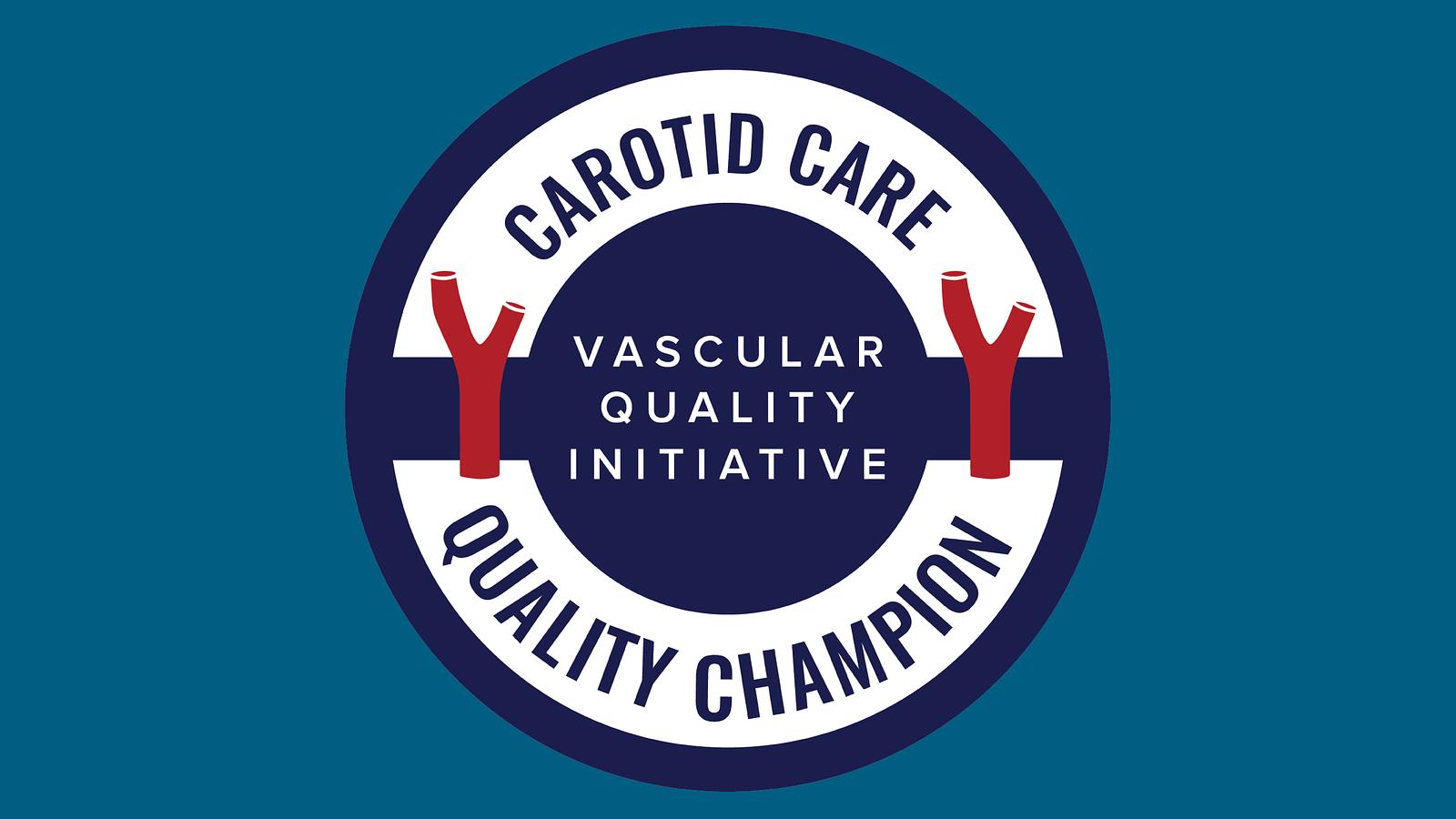 BGMC/GVI Recognized by the Society for Vascular Surgery Vascular Quality Initiative as a Carotid Care Quality Champion