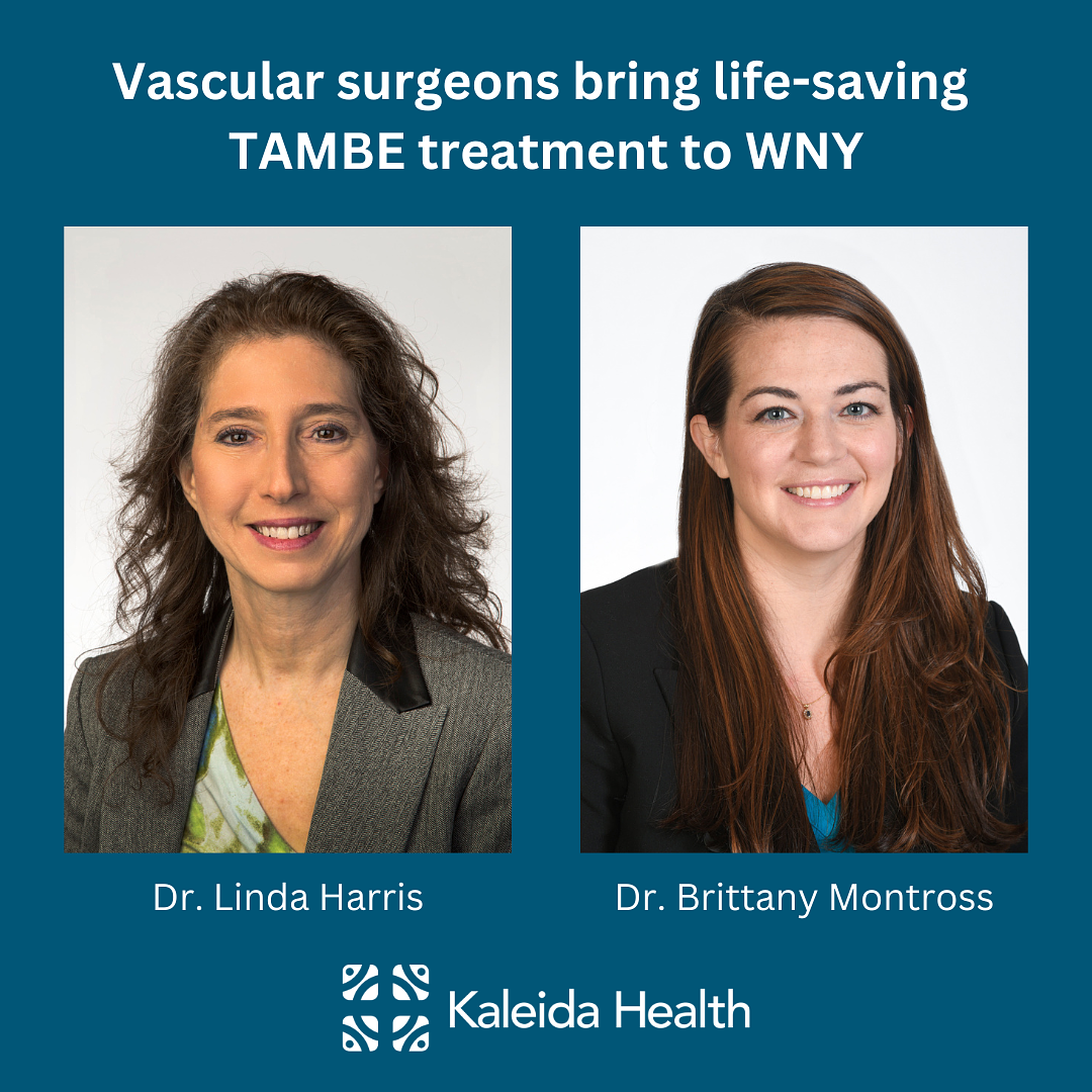 Kaleida Health Performs Groundbreaking TAMBE Procedure for Complex Aortic Aneurysm Disease