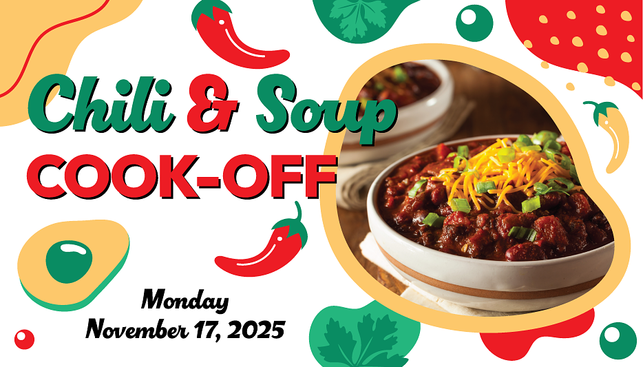 Reminder:  Chili & Soup Cook-off