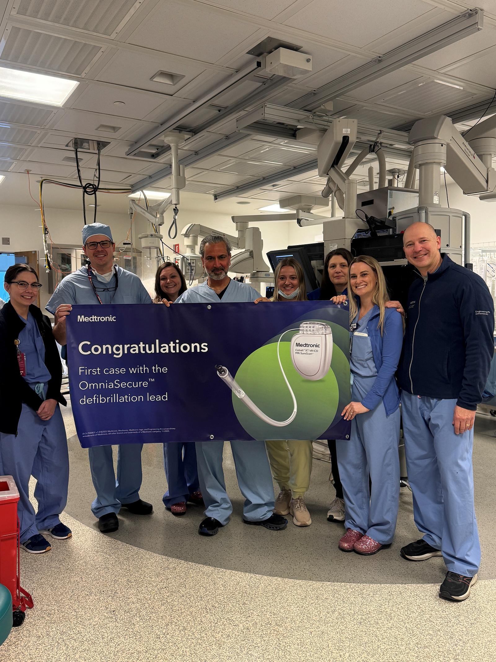 Gates Vascular Institute achieves regional first with innovative defibrillation lead implant