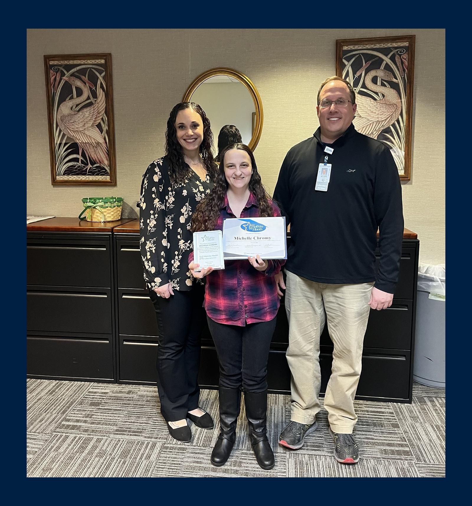 Kaleida Health Laboratories Employee of the Month: Michelle Chromy