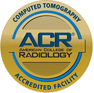 American College of Radiology accredited facility in computed tomography