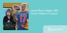 Janet Ryan-Ogiba Presented with DAISY Award