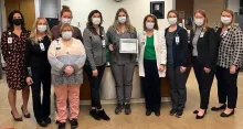 Kerry Caldwell Receives DAISY Nurse Leader Award