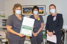 Lisa Brown Presented with DAISY Award