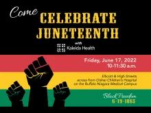 Celebrating Juneteenth at Kaleida Health