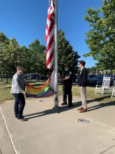Photo Recap: Pride Flag Raising Ceremonies