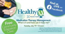 Healthy U: Medical Therapy Management on July 19