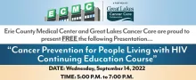 Cancer Prevention for People Living with HIV Continuing Education Course