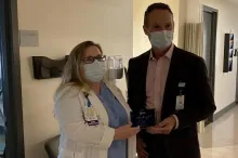Leading with CARE Award Presented to Jennifer Phelan