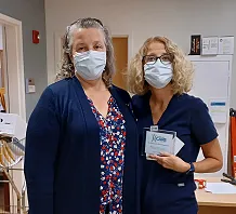 Leading with CARE Award Presented to Dawn Bork