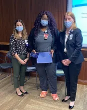 Leading with CARE Award Presented to Alicia Gray  