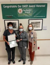 Deb Sciandra Presented with DAISY Award