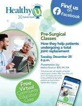 December Healthy U: Pre-Surgical Classes