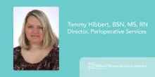 Hibbert Named Director of Perioperative Services at Millard Fillmore Suburban Hospital
