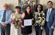 Olean Times Herald: Olean General nurse receives first Dr. Dinesh Lahoti scholarship