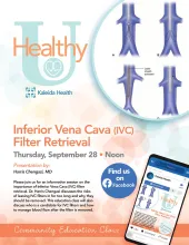 Healthy U: Inferior Vena Cava (IVC) Filter Retrieval 