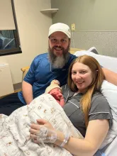 Millard Fillmore Suburban Welcomes First Baby of 2024