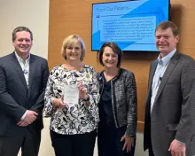 Congratulations to Larkin Employee of the Month Donna Lawrence