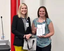 Congratulations to Larkin Employee of the Month Kayla Flick