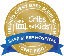 Suburban Receives Gold Cribs for Kids® Safe Sleep Hospital Certification.