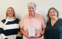 Congratulations to Larkin Employee of the Month Sally Regan-O'Brien
