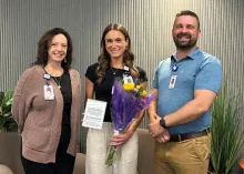 Congratulations to Larkin Employee of the Month Gretchen Gormley