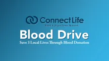 ConnectLife blood drive, Wednesday November 19